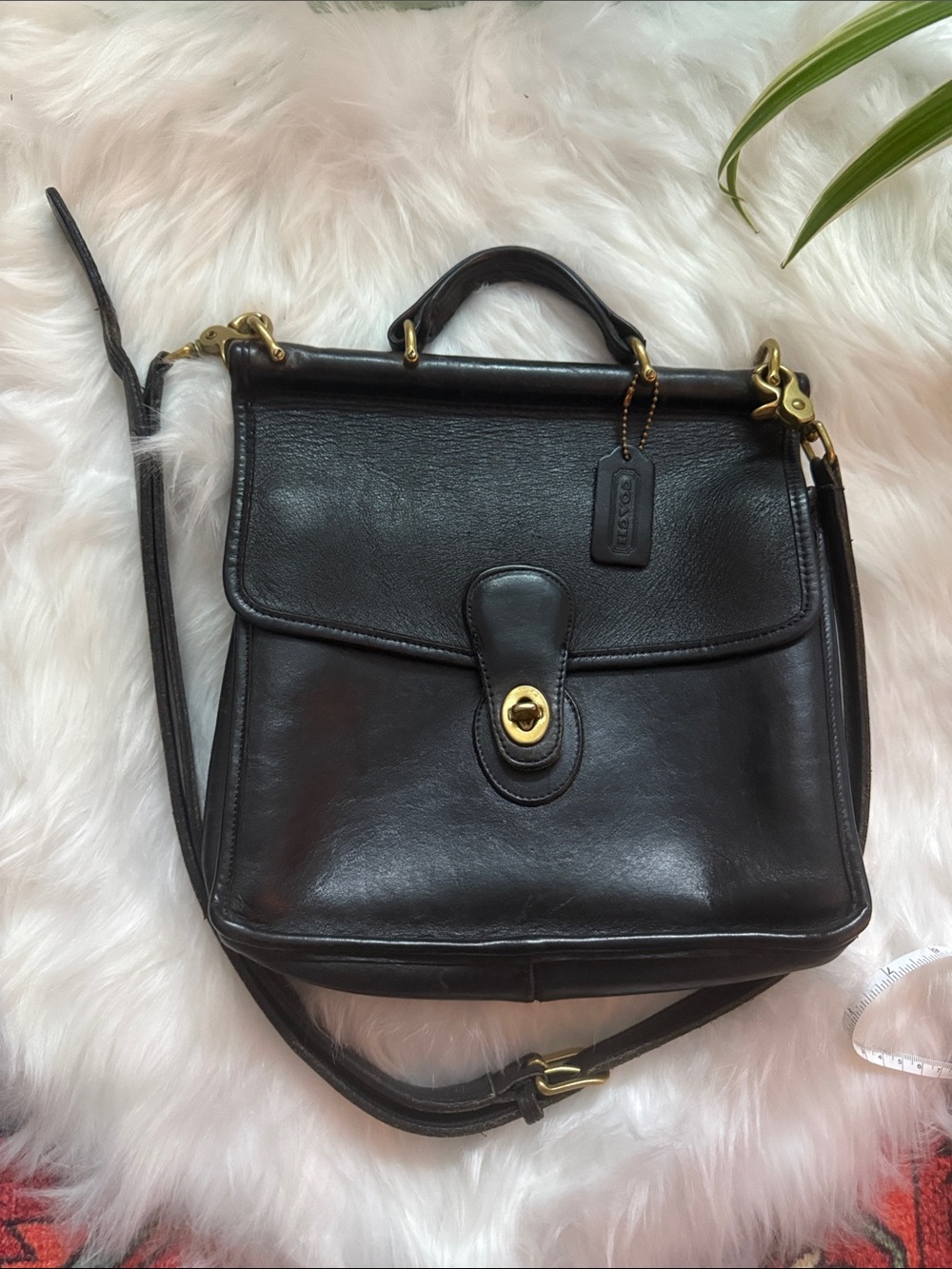 Vintage Coach Willis Cross-Body and Top Handle Bag